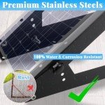 Adjustable Stainless Steel Solar Panel Mount Brackets