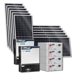 20kWh Solar Power System Kit with Inverter & Battery