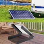 Adjustable Stainless Steel Solar Panel Mount Brackets