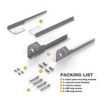 Adjustable Solar Panel Mounting Bracket with Tilt Legs