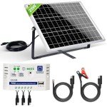 ECO-WORTHY 20W 12V Solar Power Kit
