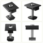 10pcs Solar Panel Centre Clamps for Roofs