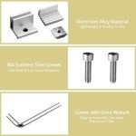 Adjustable Solar Panel Mounting Brackets - 10pcs Set