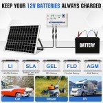 ECO-WORTHY 20W 12V Solar Power Kit