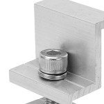 10-Pack Solar End Clamps for RVs and Boats