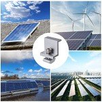 12pcs Aluminum Solar Panel Mounting Brackets