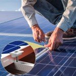 10pcs Solar Panel Centre Clamps with Screws