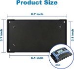 60A MPPT Solar Charge Controller with Dual USB Ports