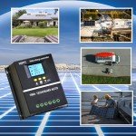 100A MPPT Solar Charge Controller with LCD Display