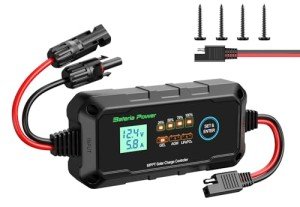 10A 12V MPPT Solar Charge Controller with Display