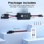 10A 12V MPPT Solar Charge Controller with Display