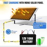 ECO-WORTHY 20W 12V Solar Power Kit