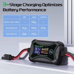 10A 12V MPPT Solar Charge Controller for Batteries