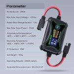 10A 12V MPPT Solar Charge Controller for Batteries