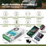 PowMr 60A MPPT Solar Charge Controller with LCD