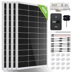 ECO-WORTHY 400W Off-Grid Solar Panel Kit