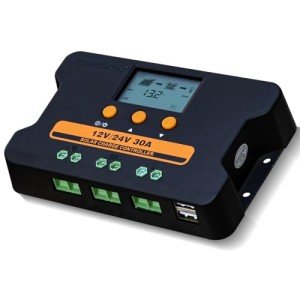 ECO-WORTHY 30A Solar Charge Controller with USB Ports