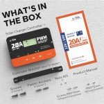 LiTime 20A PWM Solar Charge Controller with LCD