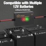 8A 12V Solar Charge Controller with LED Display