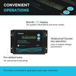 Renogy 20A Waterproof Solar Charge Controller LC Display