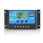 Anern 30A Solar Charge Controller with LCD Display