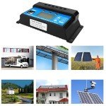 10A PWM Solar Charger Controller with LCD Display