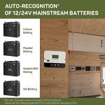 20A PWM Solar Charge Controller with LCD Display