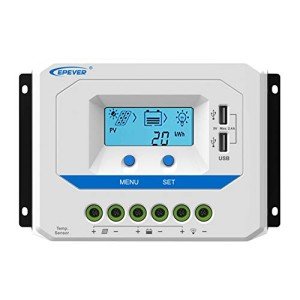 EPEVER® 30A PWM Solar Charge Controller with LCD