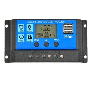 Dawnice 30A Solar Charge Controller with LCD Display
