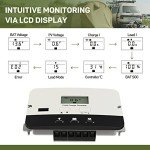 20A PWM Solar Charge Controller with LCD Display