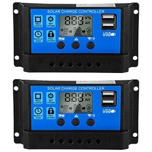 12V/24V Solar Charge Controller with LCD Display