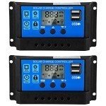12V/24V Solar Charge Controller with LCD Display