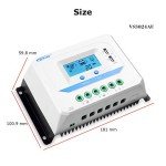 EPEVER® 30A PWM Solar Charge Controller with LCD