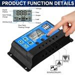 12V/24V Solar Charge Controller with LCD Display