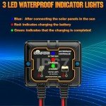 10A 12V Waterproof MPPT Solar Charge Controller