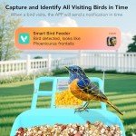 Solar Smart Bird Feeder with Camera and App Control