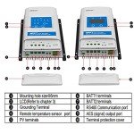 EPEVER 30A Dual Battery Solar Charge Controller