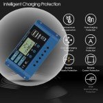 20A Upgraded Solar Charge Controller with Dual USB