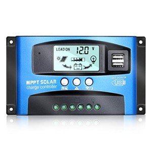 iSunergy 100A MPPT Solar Charge Controller with LCD