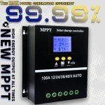 80A MPPT Solar Charge Controller with LCD Display
