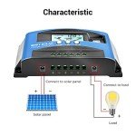 iSunergy 100A MPPT Solar Charge Controller with LCD