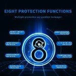 80A MPPT Solar Charge Controller with LCD Display