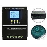 60A MPPT Solar Charge Controller with LCD Display