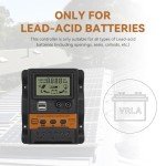 30A Solar Charge Controller with LCD Display & USB