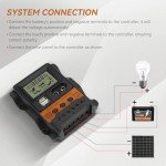 30A Solar Charge Controller with LCD Display & USB