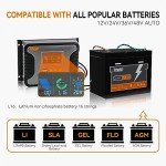 80A Solar Charge Controller with Adjustable LCD Display