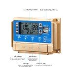 60A MPPT Solar Charge Controller with Bluetooth Display