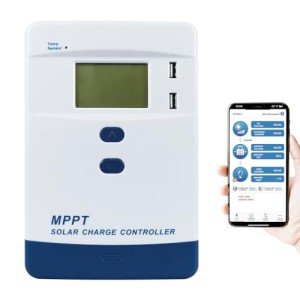 GCSOAR 20A MPPT Solar Charge Controller with Bluetooth