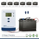 GCSOAR 20A MPPT Solar Charge Controller with Bluetooth