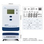 GCSOAR 20A MPPT Solar Charge Controller with Bluetooth